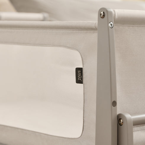 SnuzPod5 Sidecar Bed, Pebble