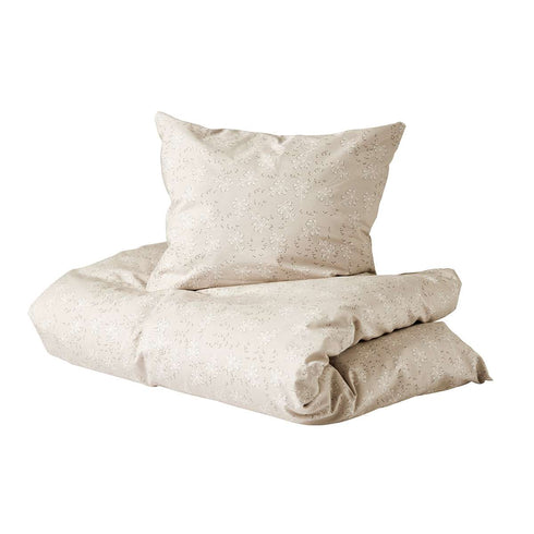 Meadow Junior duvet cover set, cappuccino