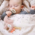Cozy Keeper Sleep toy with pacifier string, elphee