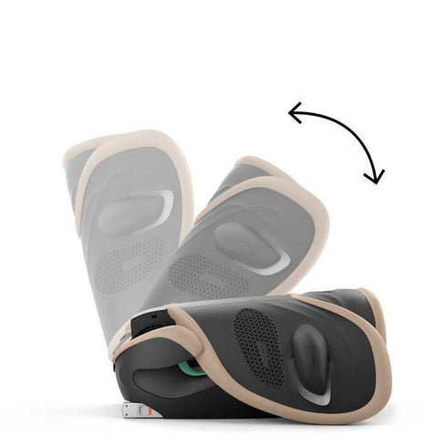 Solution G2 Turvavyöistuin, 100-150 cm, 3-12 v, kokoontaitettava, matkaturvaistuin, Cybex