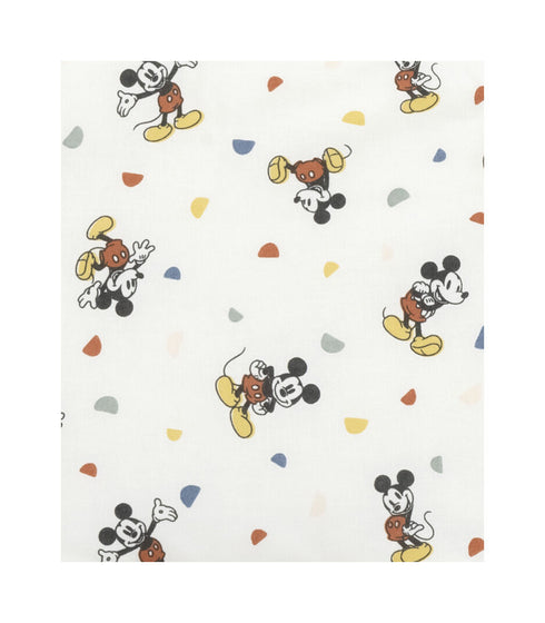 Sleepi V3 Shaped fitted bed sheet, Mickey Celebration