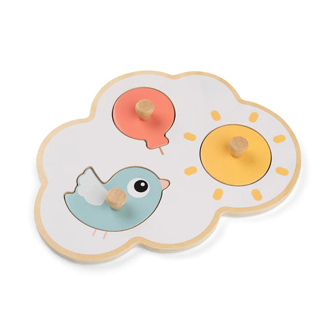 First puzzle, happy clouds