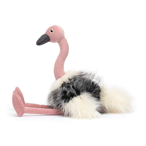 Ostrich, Ramonda Ostrich Plush Toy, Jellycat