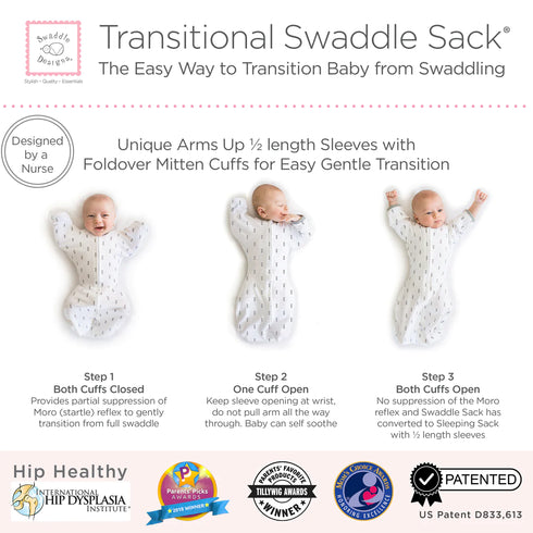 Transitional Swaddle Sack Swaddle sack, gray