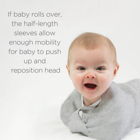 Transitional Swaddle Sack Kapalopussi, Peach Blush with Polka Dot