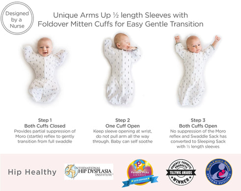 Transitional Swaddle Sack Kapalopussi, peachy pink watercolor floral