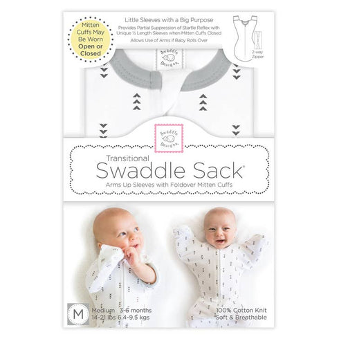 Transitional Swaddle Sack Swaddle, small arrows