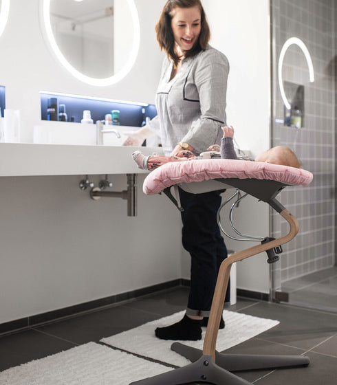 Stokke Nomi Newborn Set, white/grey/pink