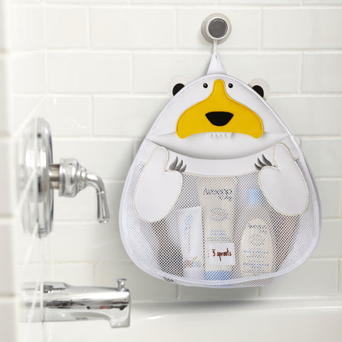 bathroom storage bag, polar bear