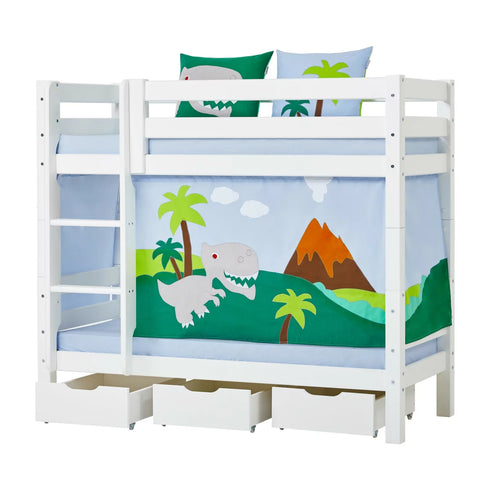 Ratastel kast, valge