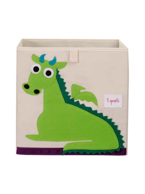 Fabric toy basket, cartoon, 3 Sprouts