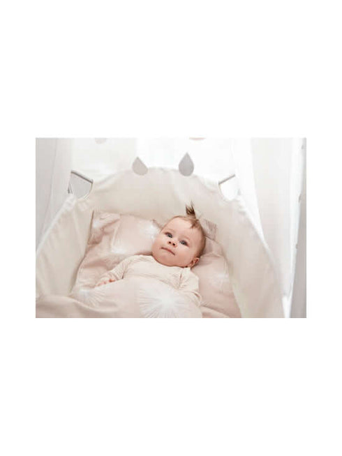 Classic Crib set 3-piece, white